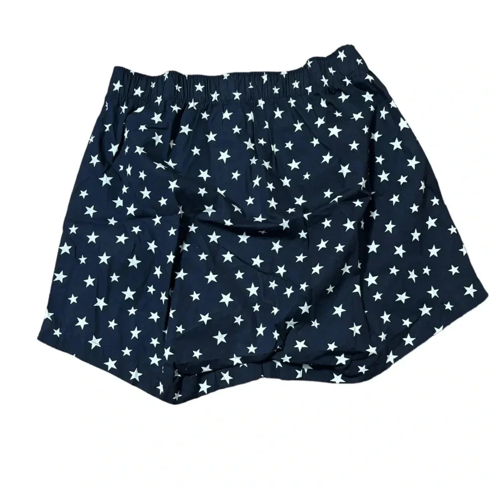 J Crew Printed Boxers, Stars, Size Small, NWOT